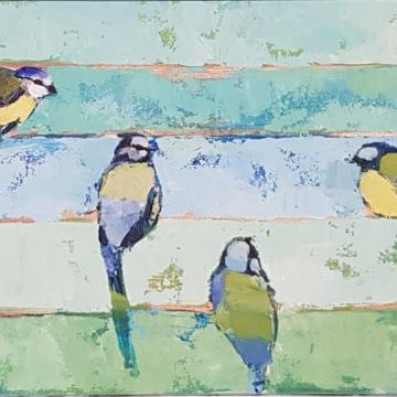 DEBUSSY 30X100 cm, acrylique sur toile ©MILENABERCHOT